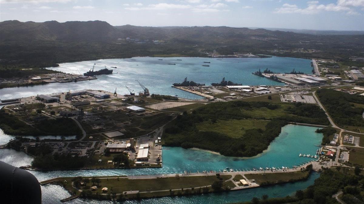 Base naval estadounidense en Guam