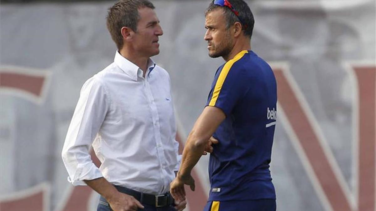 Robert y Luis Enrique