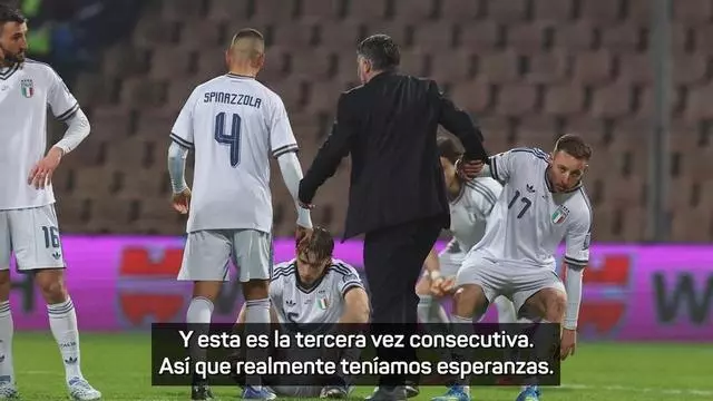 Decepción total entre los aficionados italianos