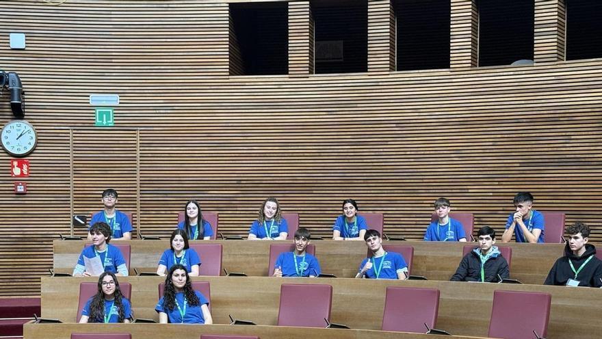 Del instituto Sixto Marco de Elche al Parlamento Europeo