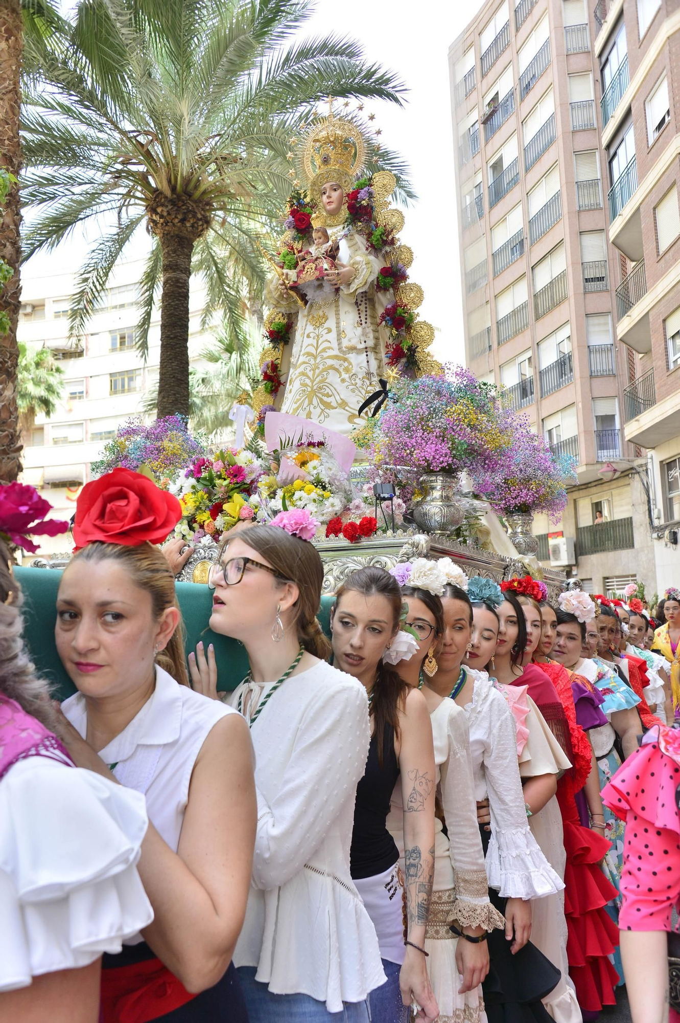 Salida de La Romería del Rocío