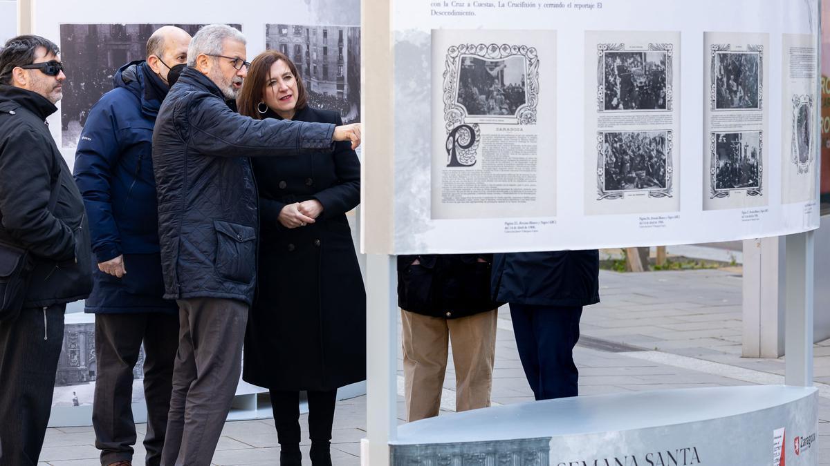 La vicealcaldesa en la exposición &quot;Semana Santa en la Memoria&quot;