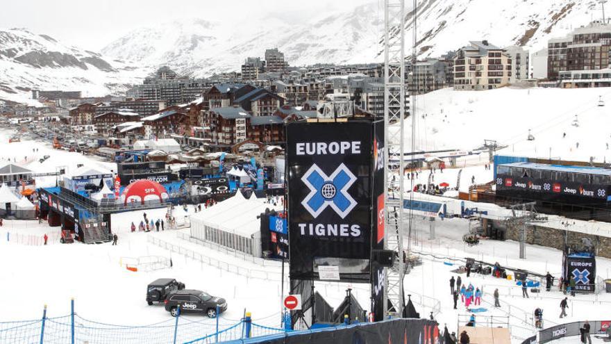 Una imagen de la estación de esquí de Tignes.