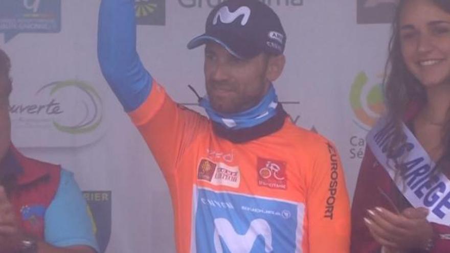 Triunfo y liderato para Alejandro Valverde en la Route d&#039;Occitanie