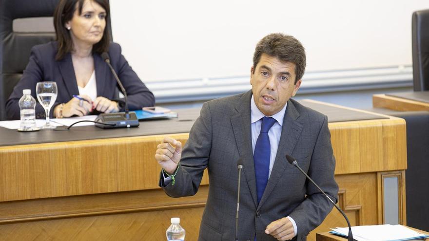 Mazón acusa a Puig de mentir sobre la presunta financiación irregular del PSPV