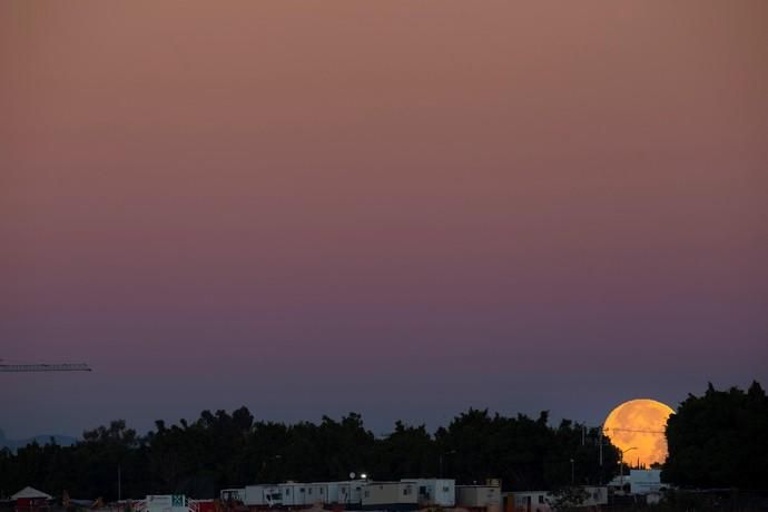 Súper "Luna de nieve", en México