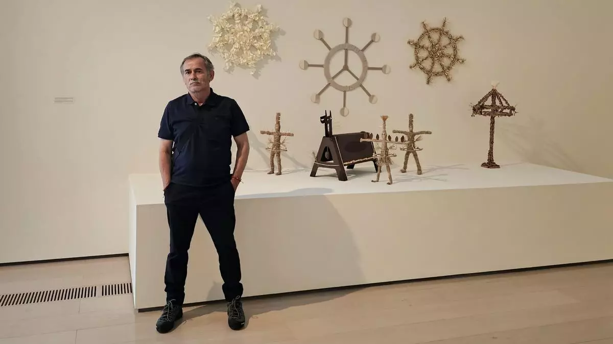 Álvaro Leiro recrea los diseños de Maruja Mallo desde Pazos de Borbén