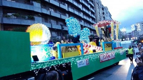 La magia de la Cabalgata en las calles de Vigo