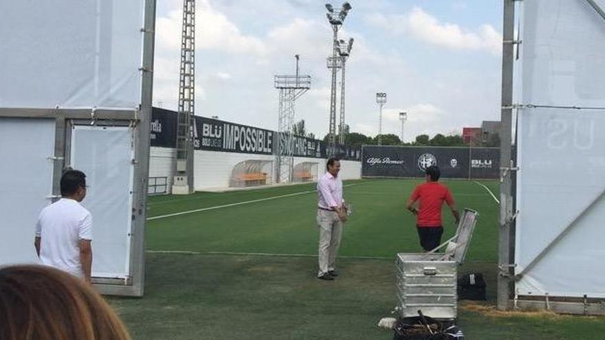 Marcelino ya espera a Carlos Soler y Guedes