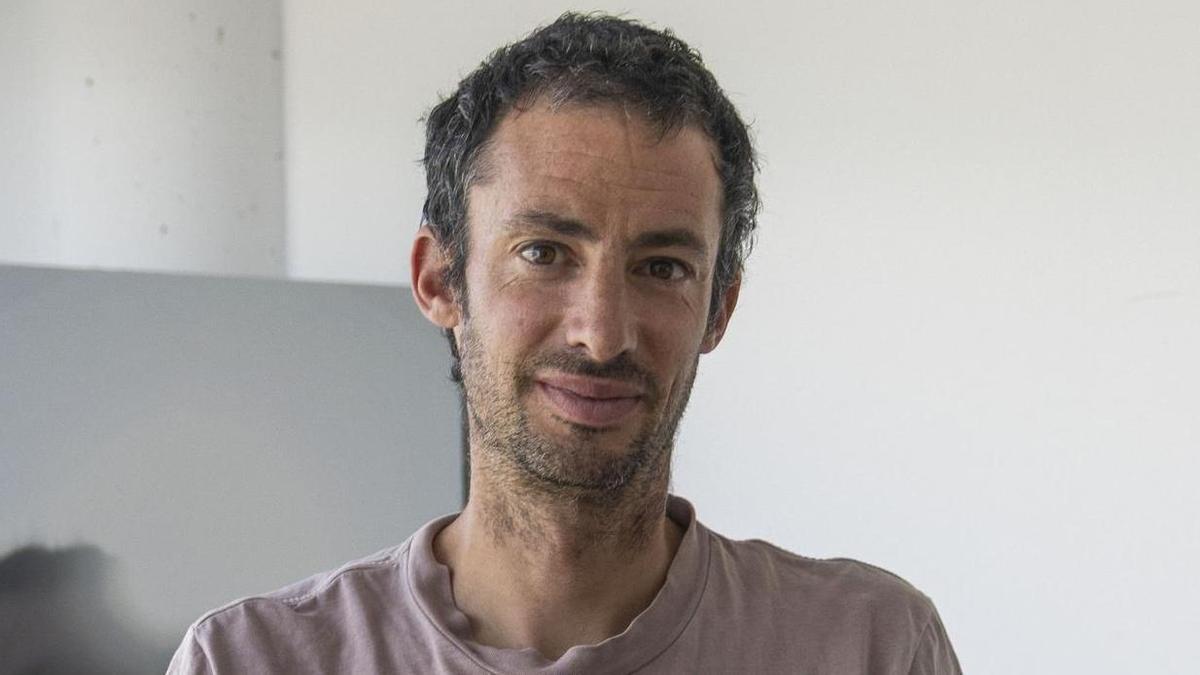Kilian Jornet, en las oficinas de NNormal