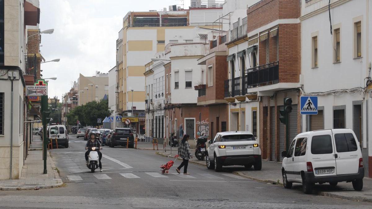 Imagen de la calle Goya, aledaña a la vía donde ha tenido lugar el suceso.