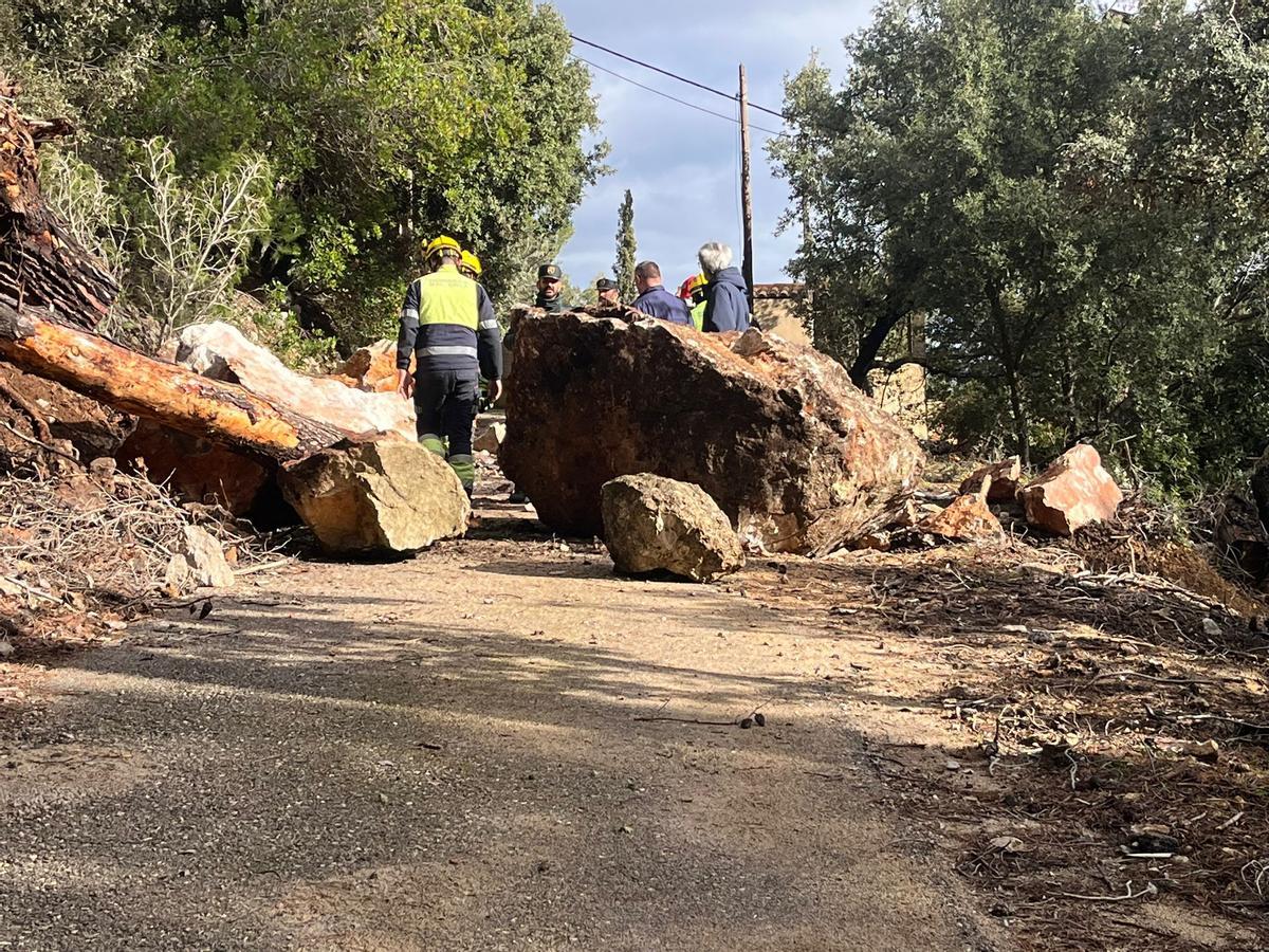 El Ayuntamiento pide que no se acceda a la zona afectada