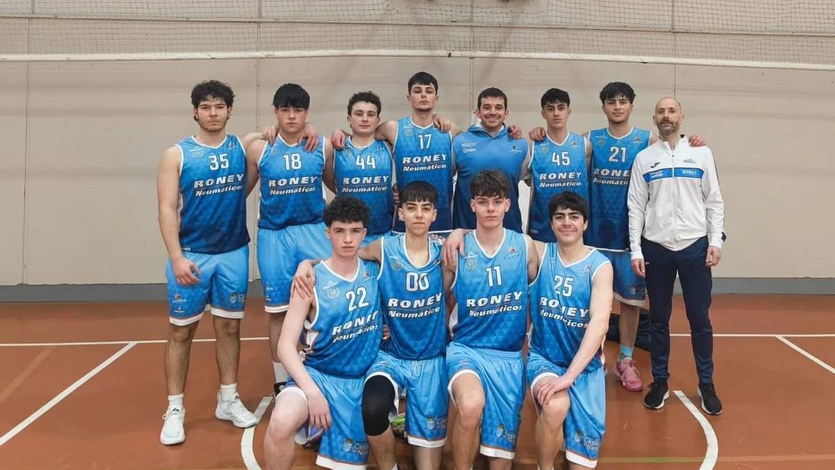 Equipo junior masculino del Club Cangas del Narcea.
