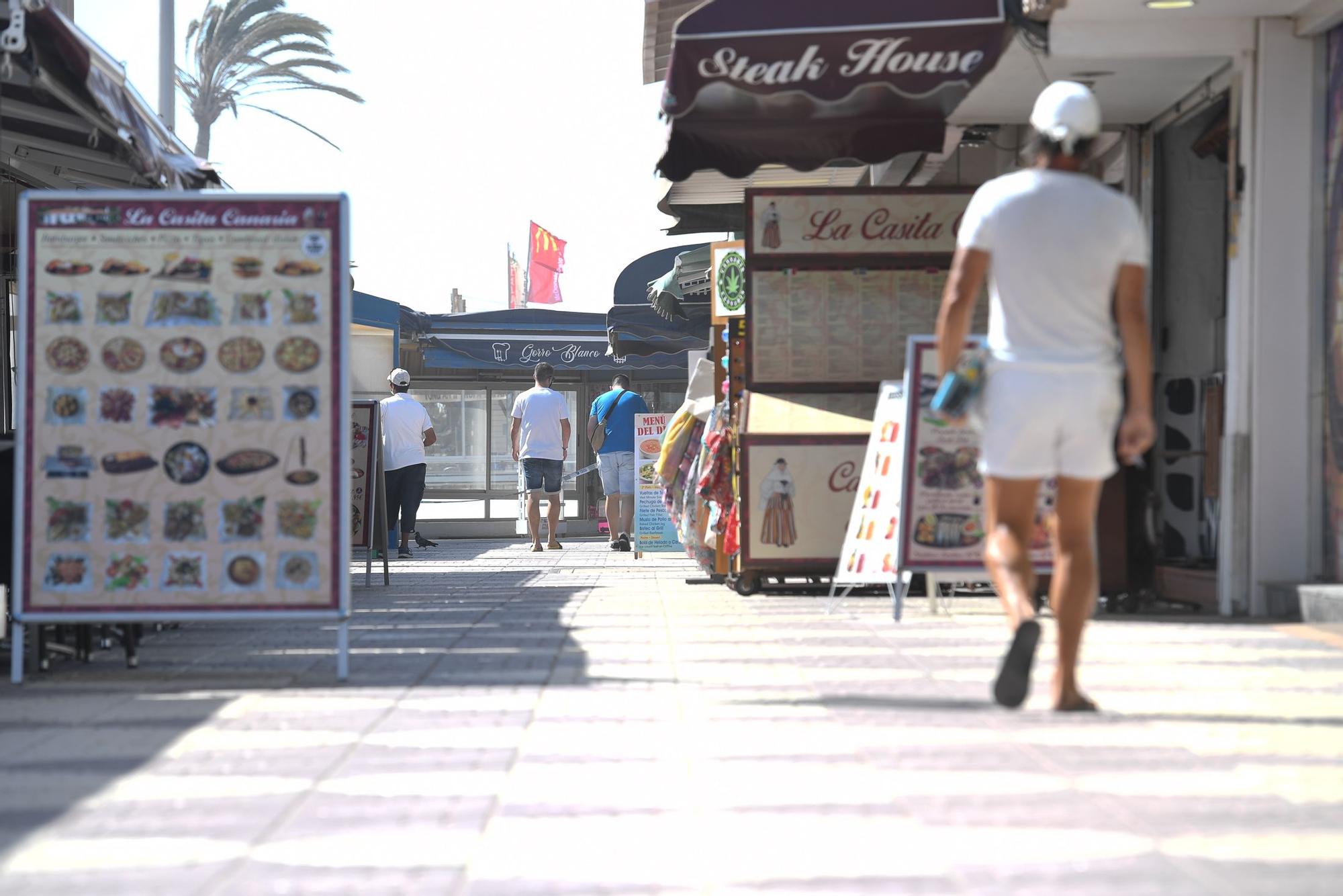 Playa del Inglés no termina de carburar