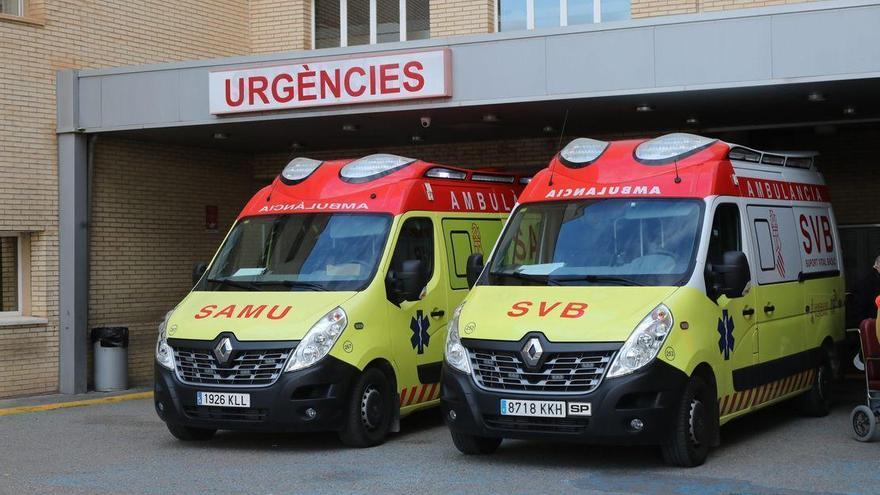 Dos heridos en una colisión entre vehículos en la ronda Mijares de Castelló