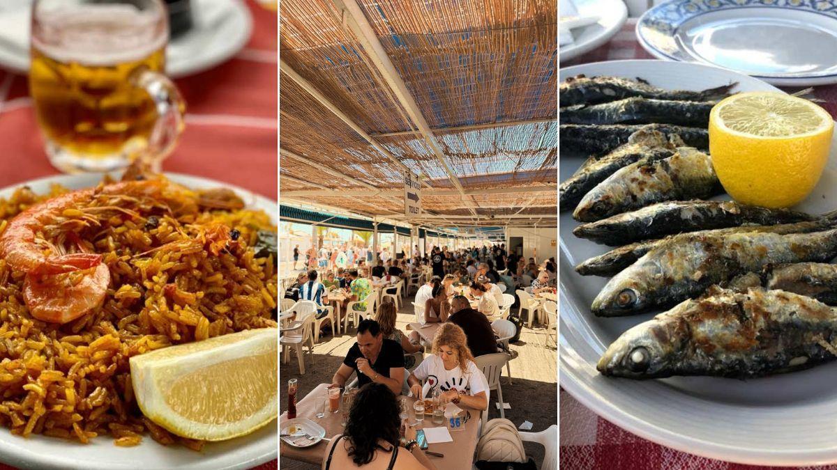 El chiringuito de Nerja que lleva medio siglo sirviendo paella y espetos, y en el que se rodó Verano Azul: "Es un clásico que nunca falla"