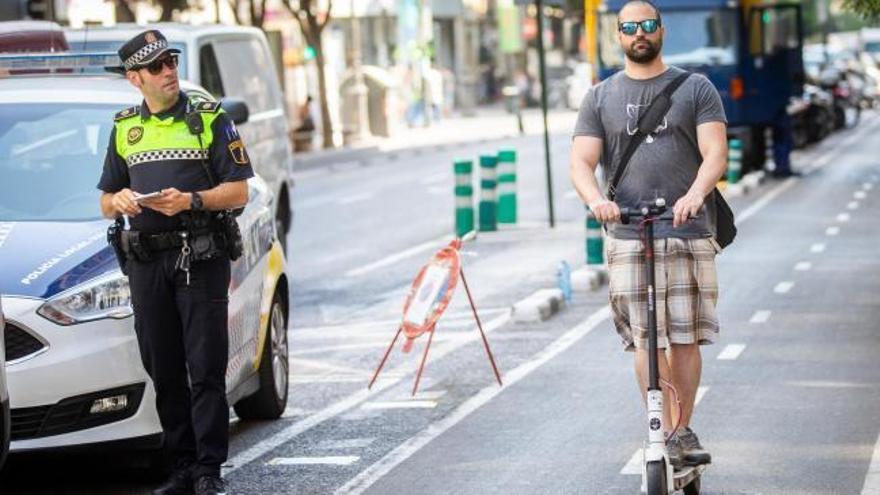 La nueva normativa de los patinetes eléctricos en València