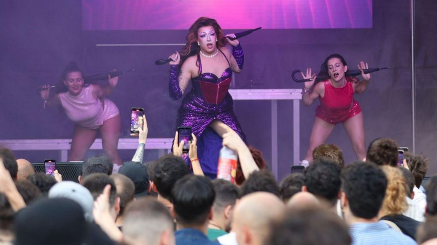 ‘Drag queens’ gallegas en el Atlantic Pride