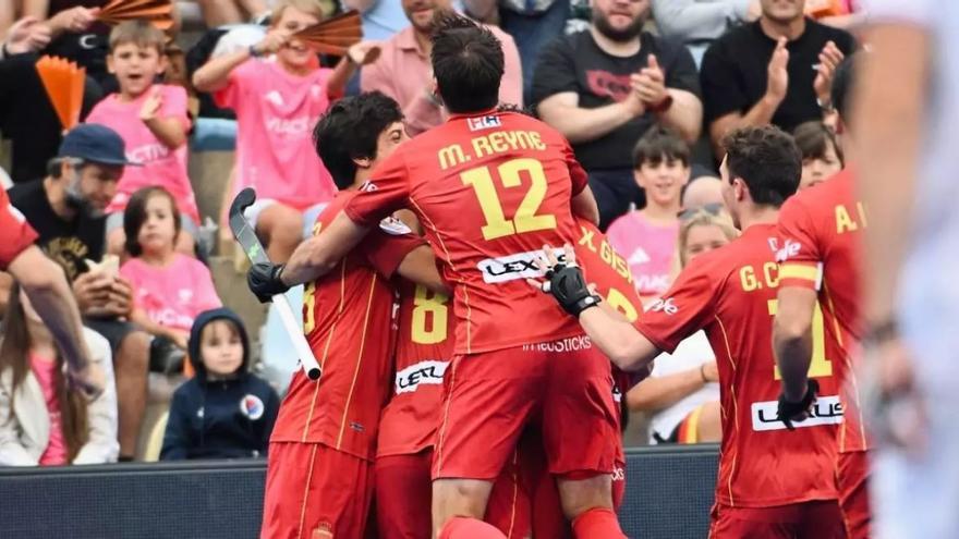 España logra el bronce en el Eurohockey