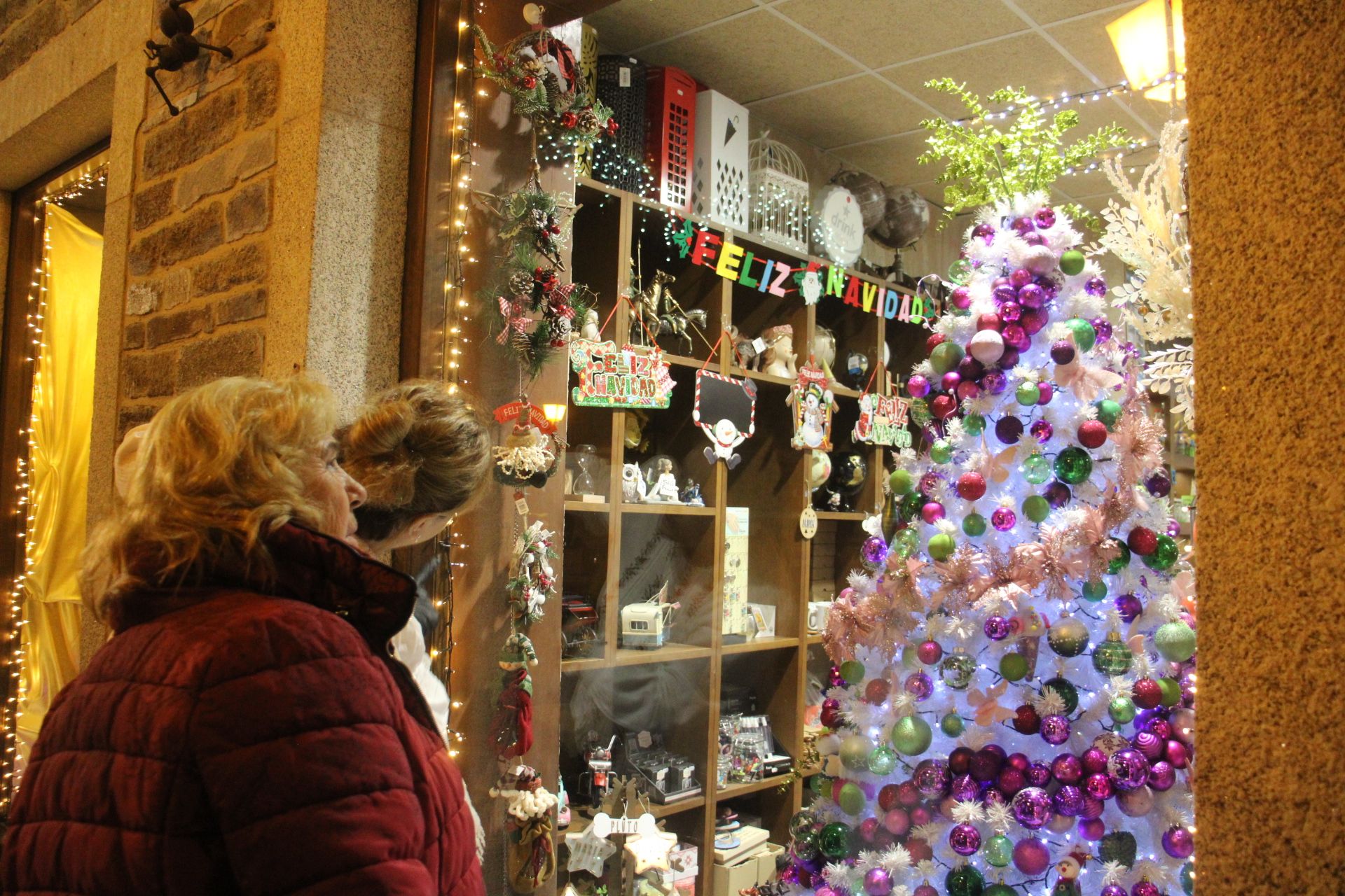 GALERÍA | Encendido del alumbrado navideño en Puebla de Sanabria