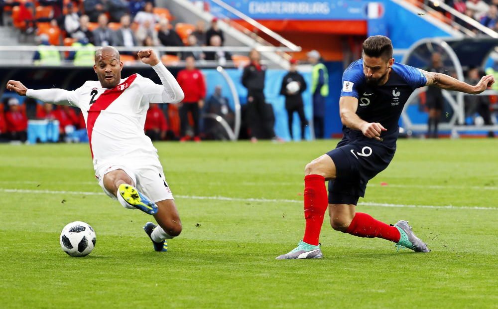 Mundial de Rusia: Francia-Perú