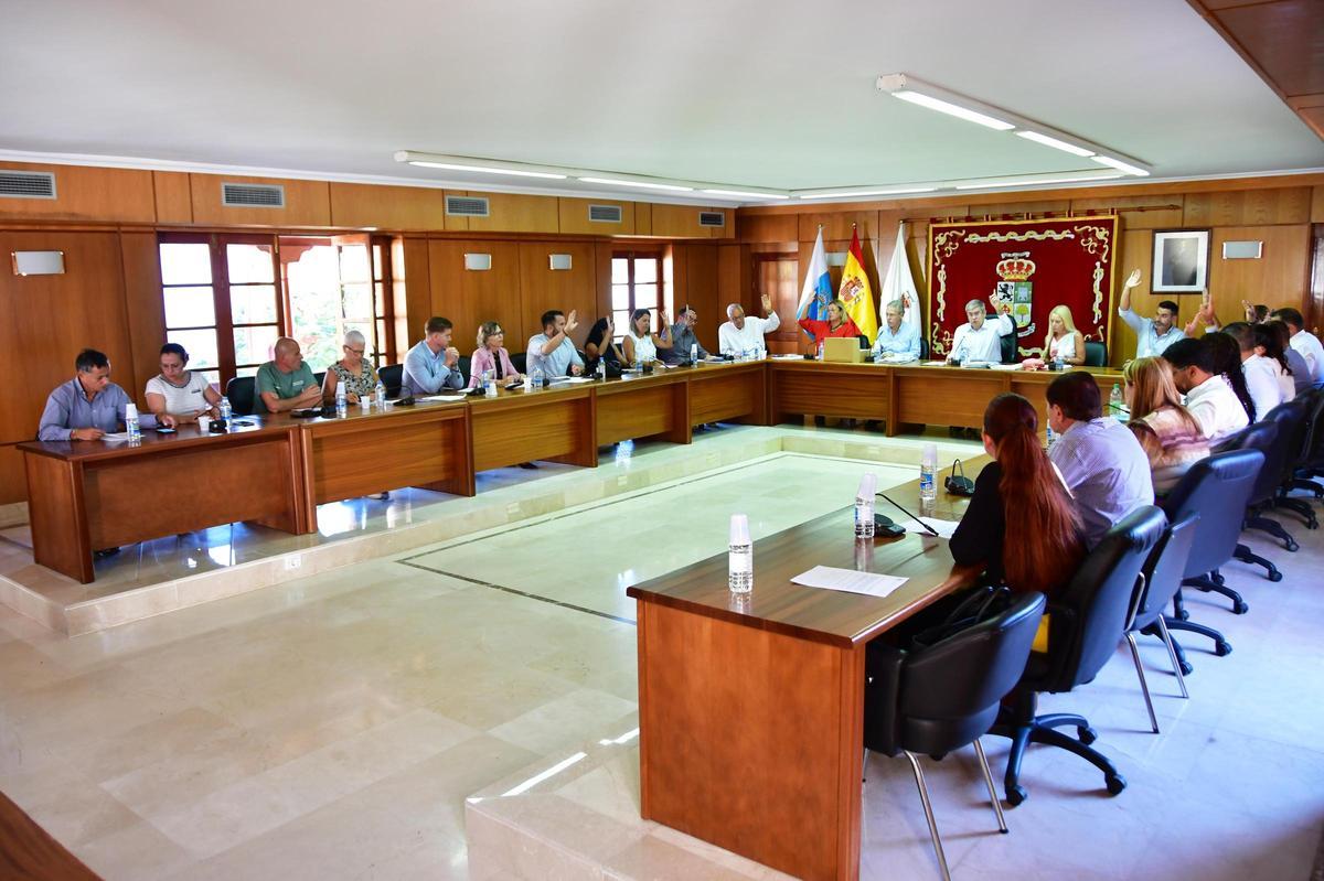 Pleno de este jueves en Tunte.