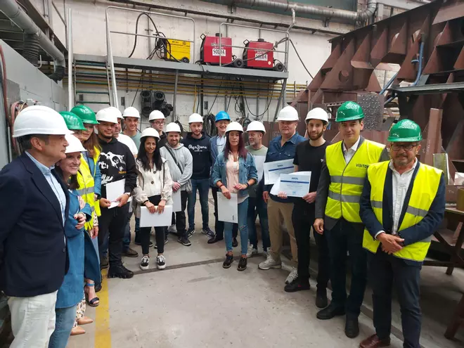 En imágenes: Así fue la entrega de títulos del curso de formación a la carta del Sepepa para Gondán