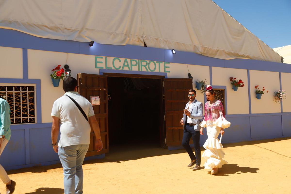 El Capirote en El Arenal, en su ubicación de Tendillas 1.
