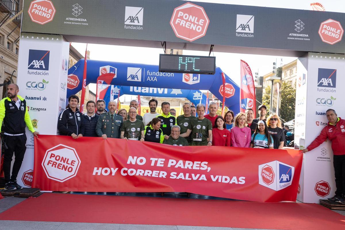 En imágenes | La Carrera Ponle Freno llena las calles del centro de Zaragoza