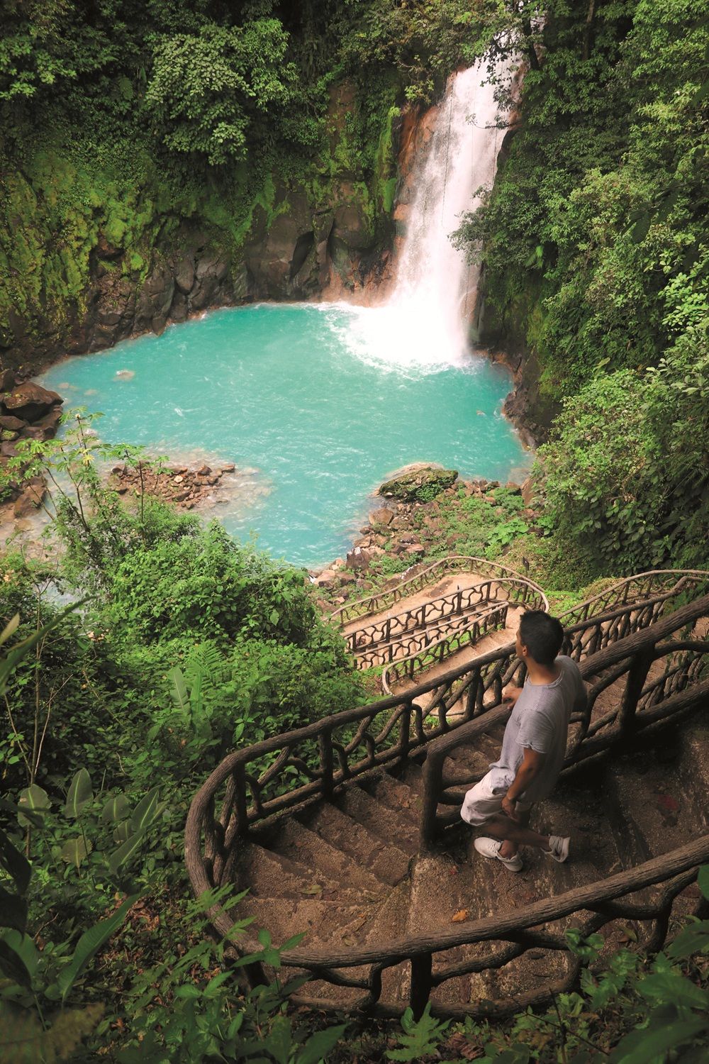 Catarata del río Celeste.