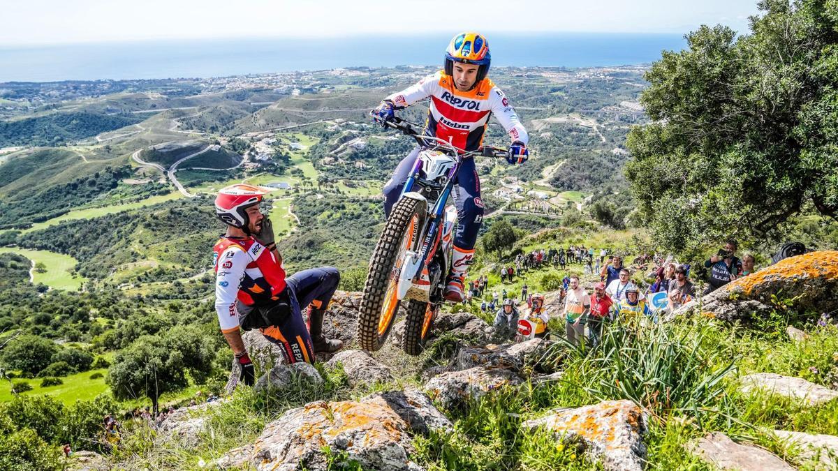 Toni Bou, este fin de semana en Benahavís.