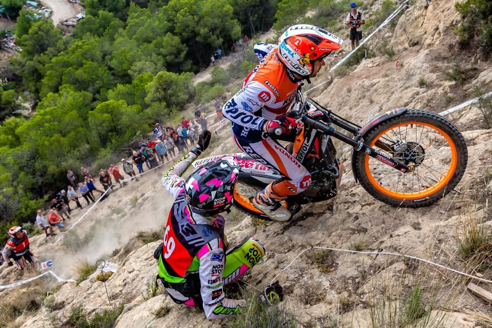 Bou se luce en el Mundial de Trial de La Nucía.