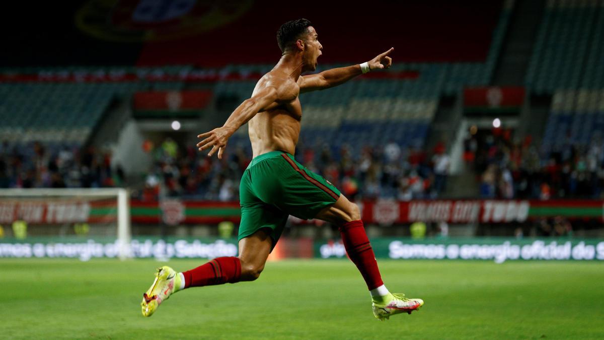 El delantero portugués Cristiano Ronaldo.