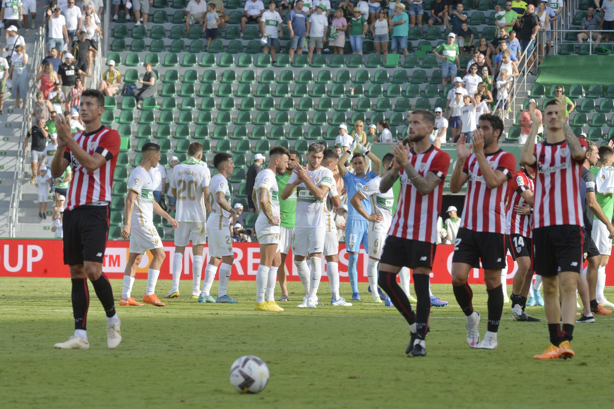 Una verbena en defensa, Elche CF:1  Athletic Club de Bilbao: 4