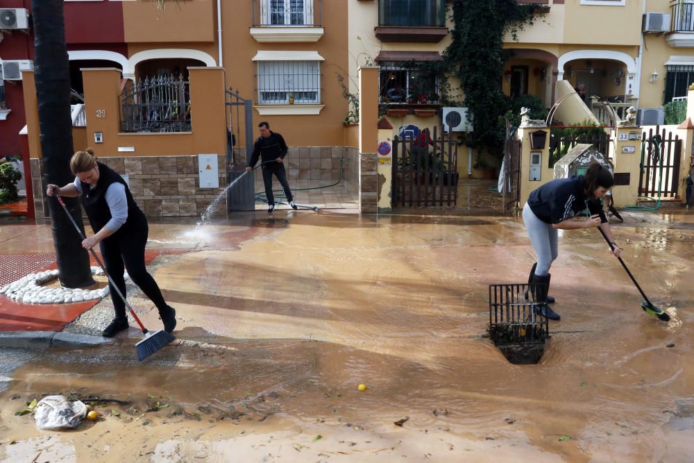 Así ha amanecido este sábado Campanillas.