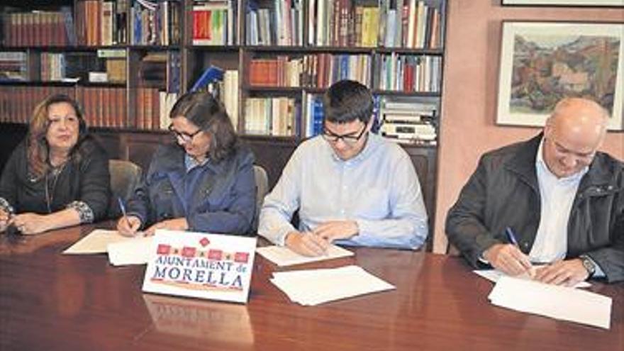 Morella y Cruz Roja firman un convenio