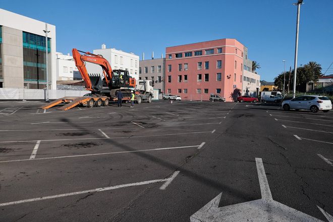 Inicio de las obras de canalización del barranco de La Carnicería