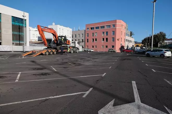 Inicio de las obras de canalización del barranco de La Carnicería