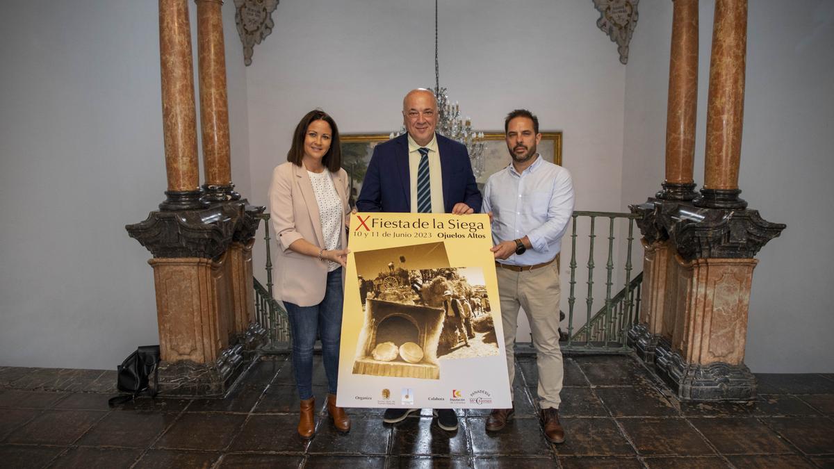 Presentación de la fiesta de la Siega de Ojuelos Altos en la Diputación de Córdoba.