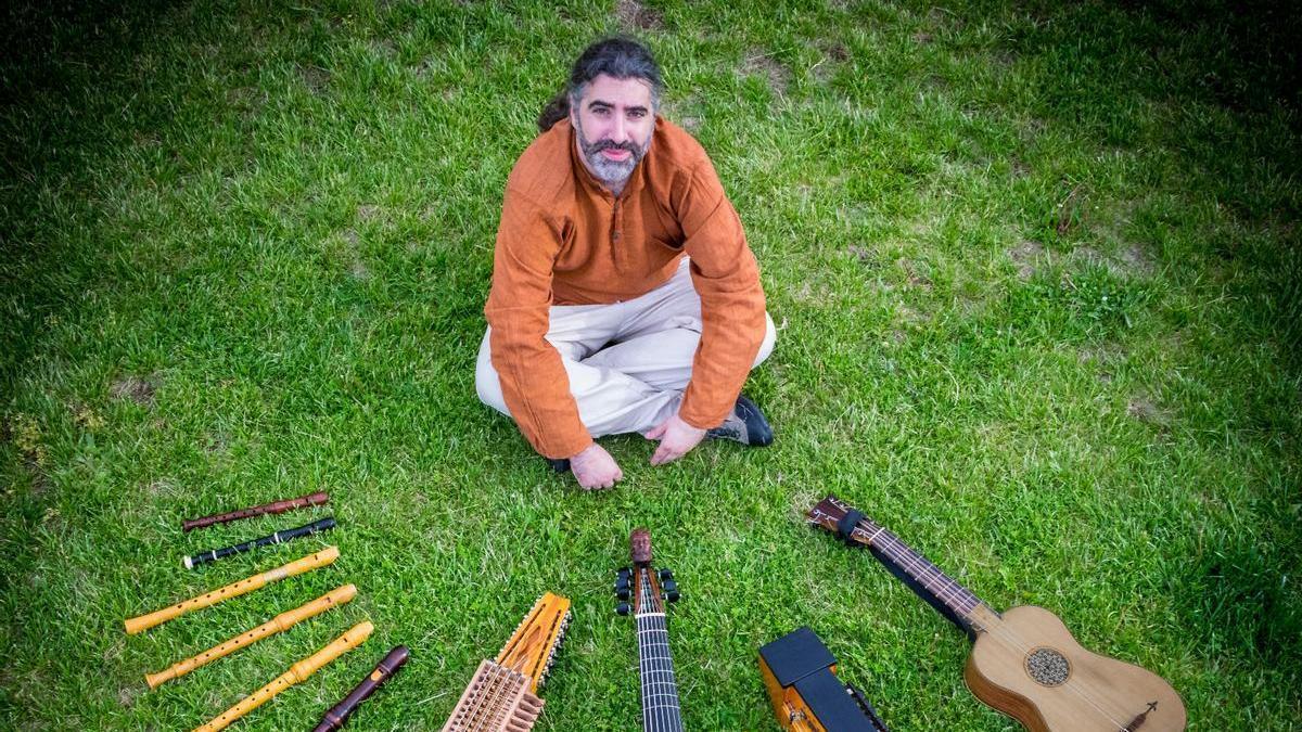 David García Freije ofrecerá una charla sobre instrumentos musicales medievales.