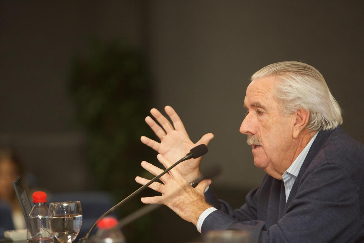 González, durante su intervención en el congreso de la UA.