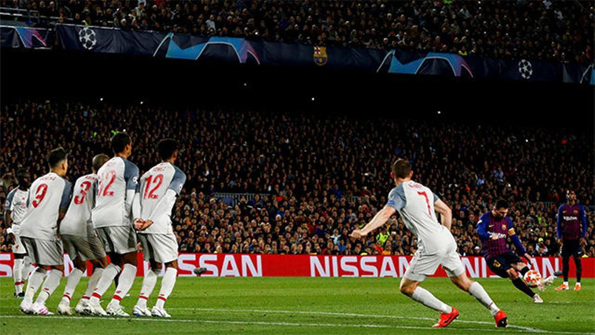 La MADRE de todas las faltas: la SALVAJADA IMPARABLE de D10S Messi