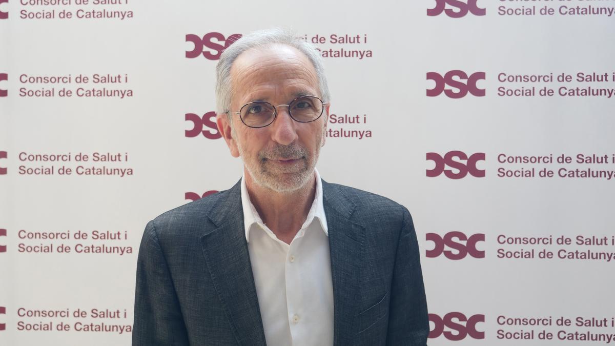 El nuevo presidente del Consorci de Salut i Social de Catalunya Josep Mayoral