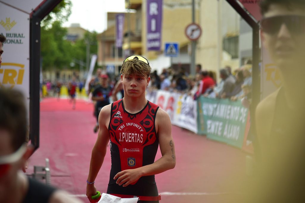 Llegada del triatlón de Fuente Álamo (I)