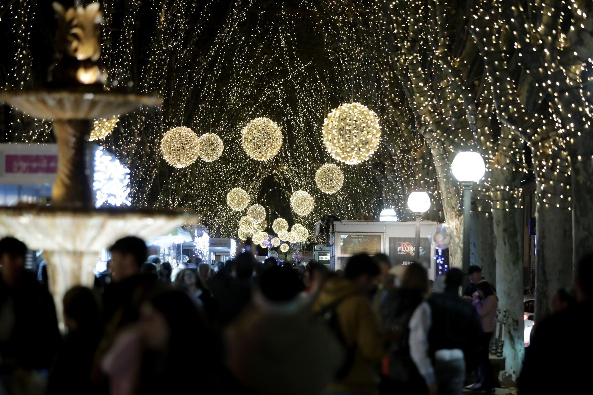 In hellem Glanz - die Weihnachtsbeleuchtung in Palma de Mallorca 2023