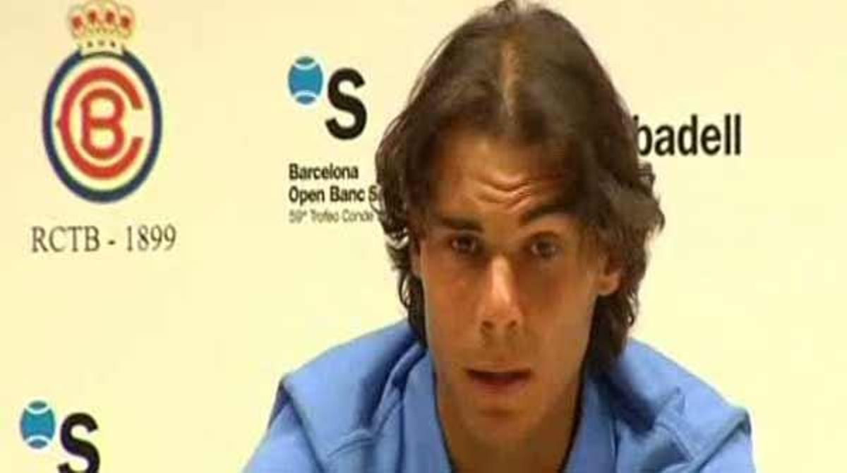 El tennista veu favorit el Barcelona en els tres clàssics que queden.