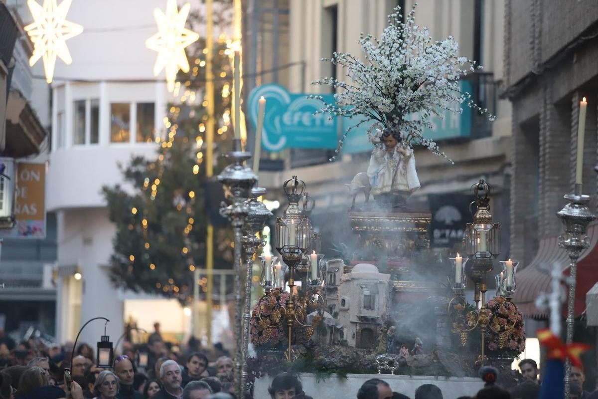 El Divino Pastorcillo, en la procesión de 2024.