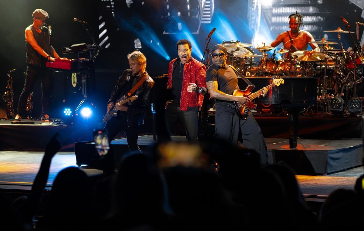 Lionel Richie, durante su concierto en el Starlite Catalana Occidente