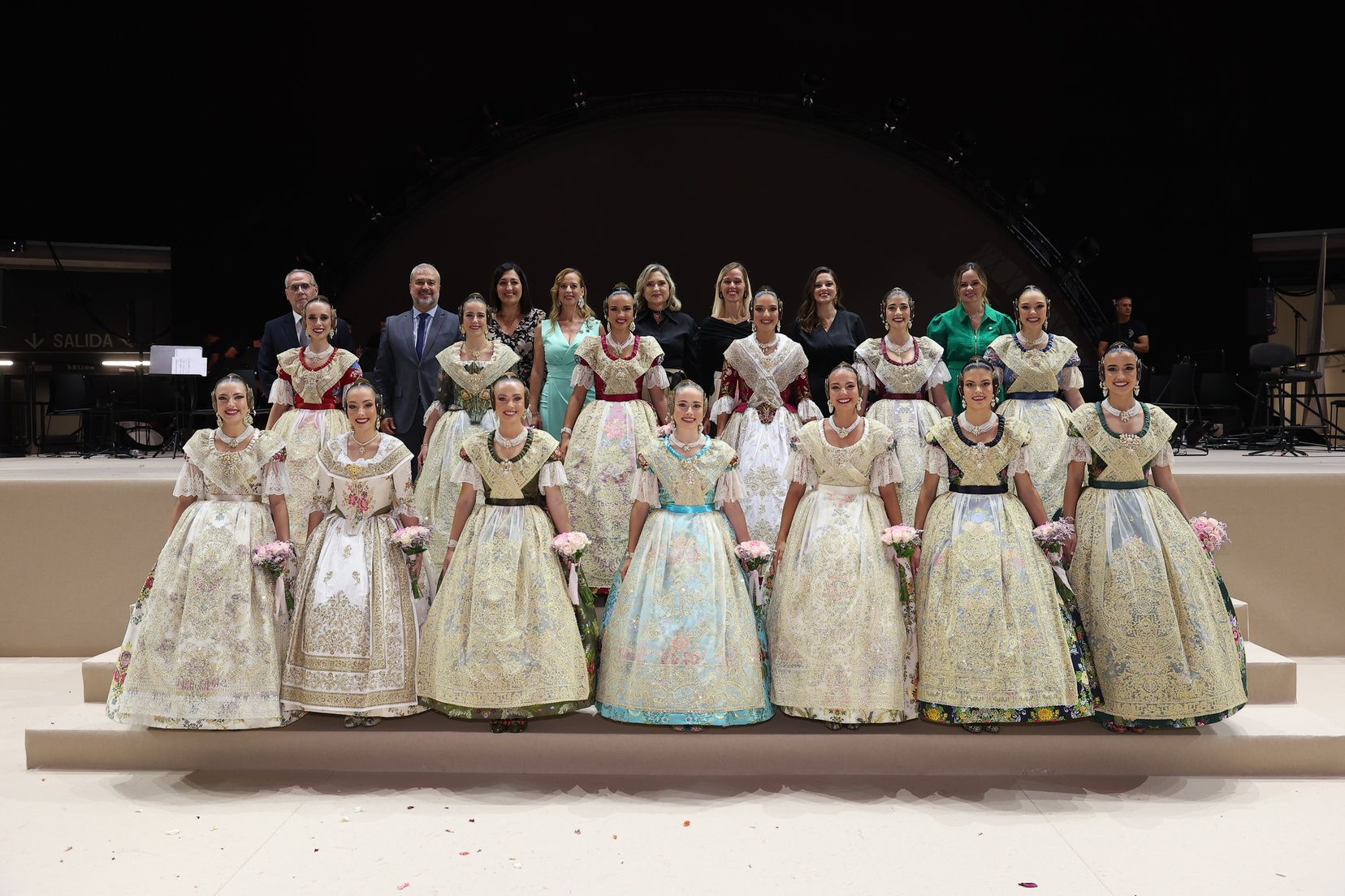 La celebración de las candidatas a Fallera Mayor de València 2026