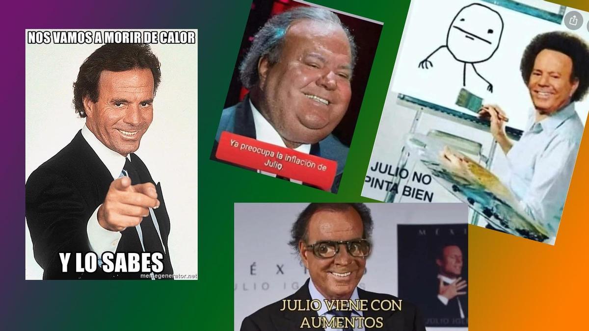 Cada mes de julio reactualiza la colección de memes de Julio Iglesias.